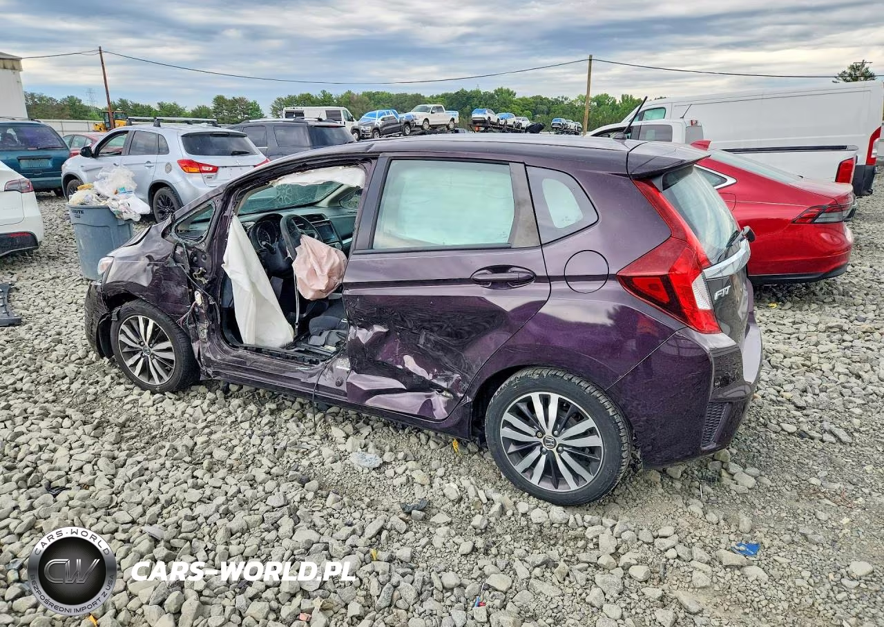 2017 Honda Fit Ex VIN:3HGGK5G79HM702384 - 2