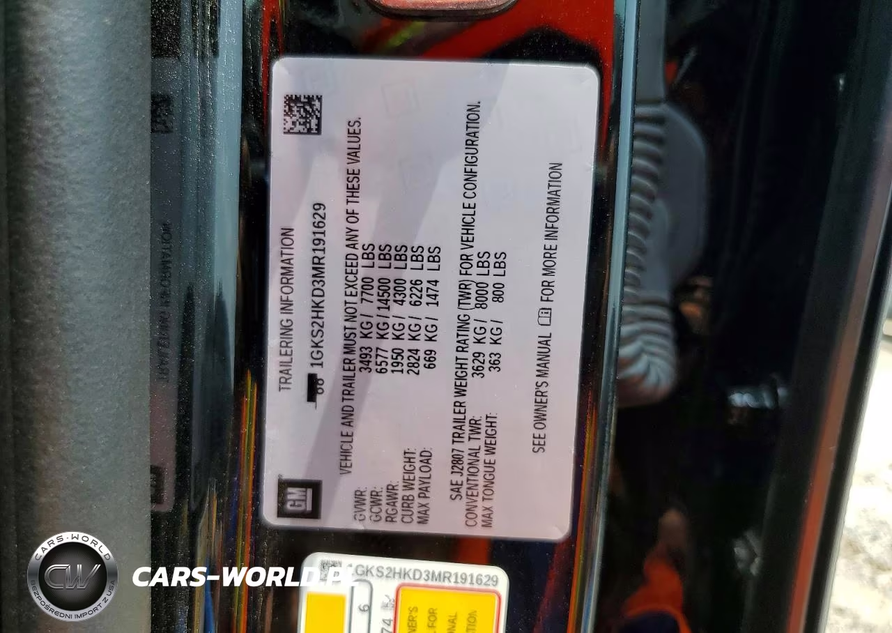 2021 GMC Yukon Xl K1500 At4 VIN:1GKS2HKD3MR191629 - 14