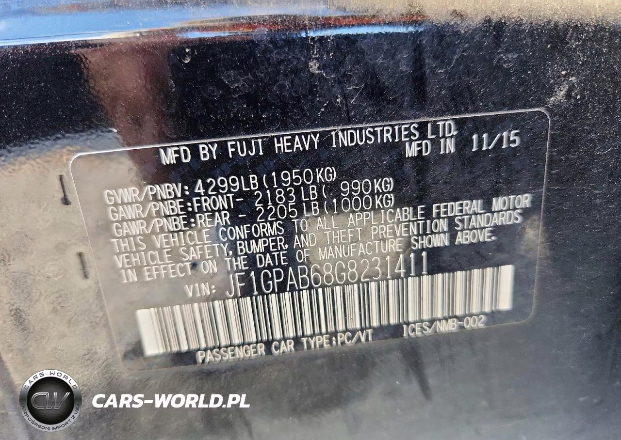 2016 Subaru Impreza Premium VIN:JF1GPAB68G8231411 - 13