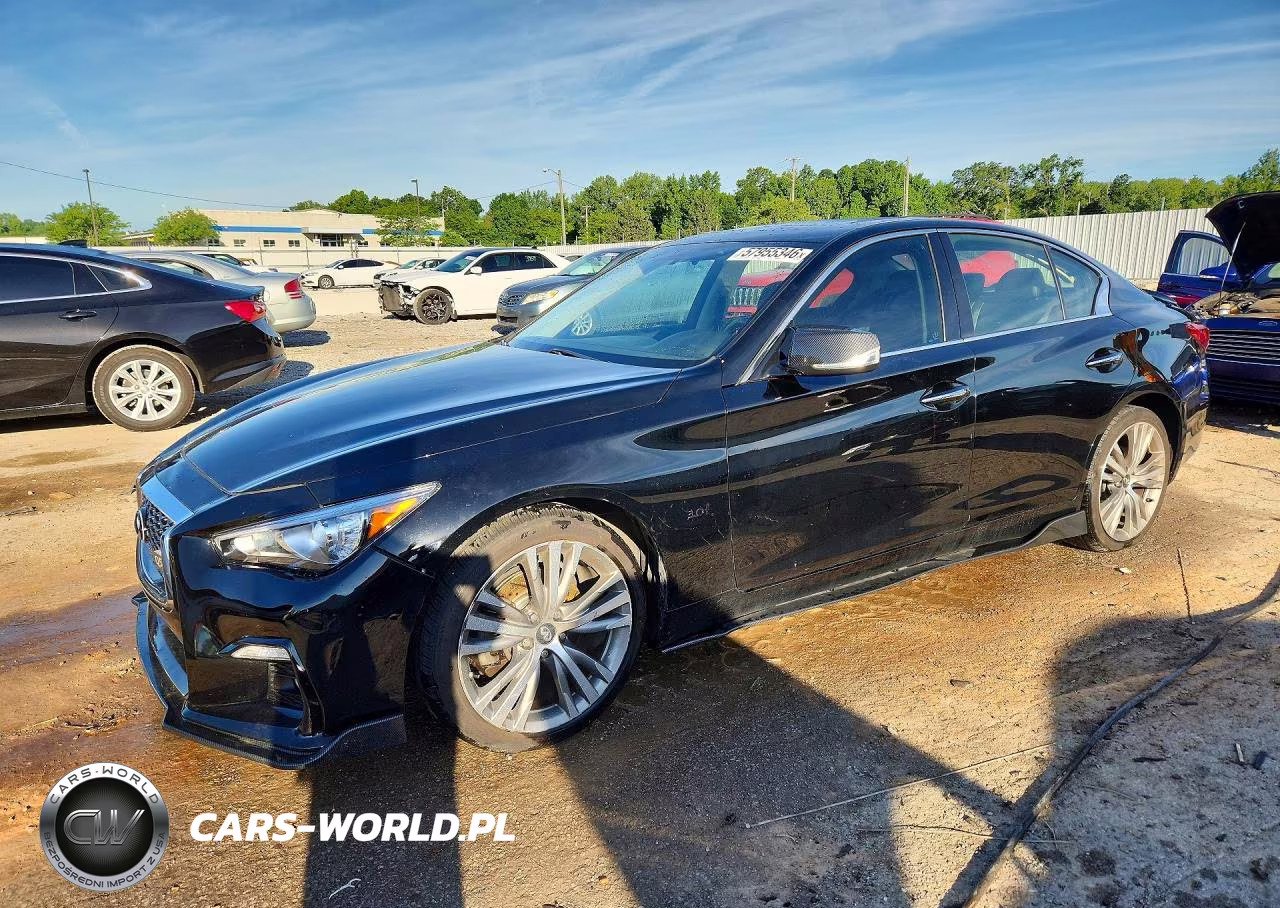 2018 Infiniti Q50 Luxe VIN:JN1EV7AR5JM439978 - 1