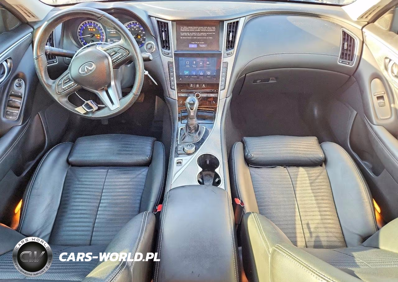 2018 Infiniti Q50 Luxe VIN:JN1EV7AR5JM439978 - 8