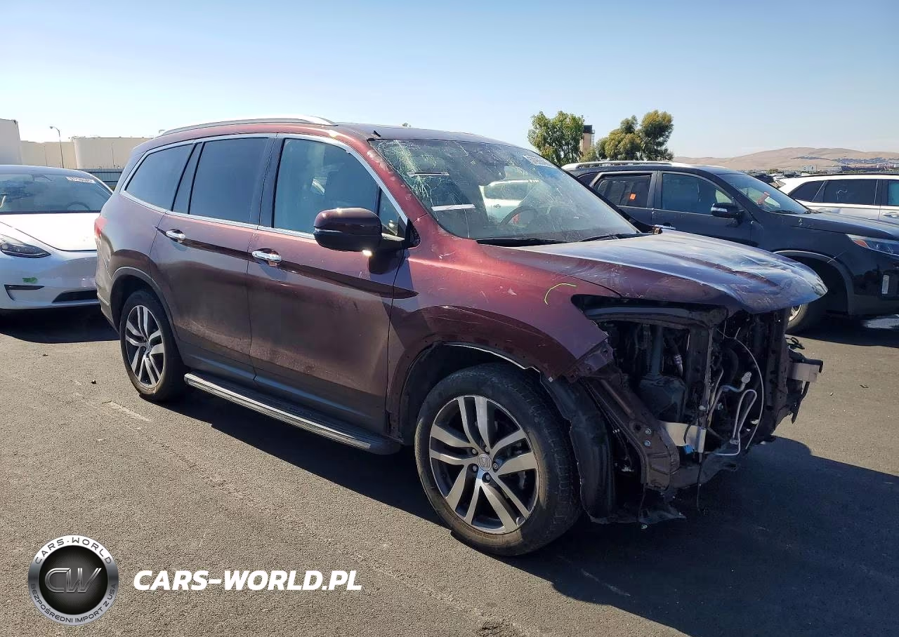 2017 Honda Pilot Elite VIN:5FNYF6H09HB065483 - 4