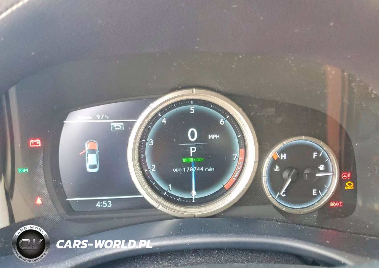 2016 Lexus Gs 350 F Sport VIN:JTHBZ1BL2GA004808 - 9