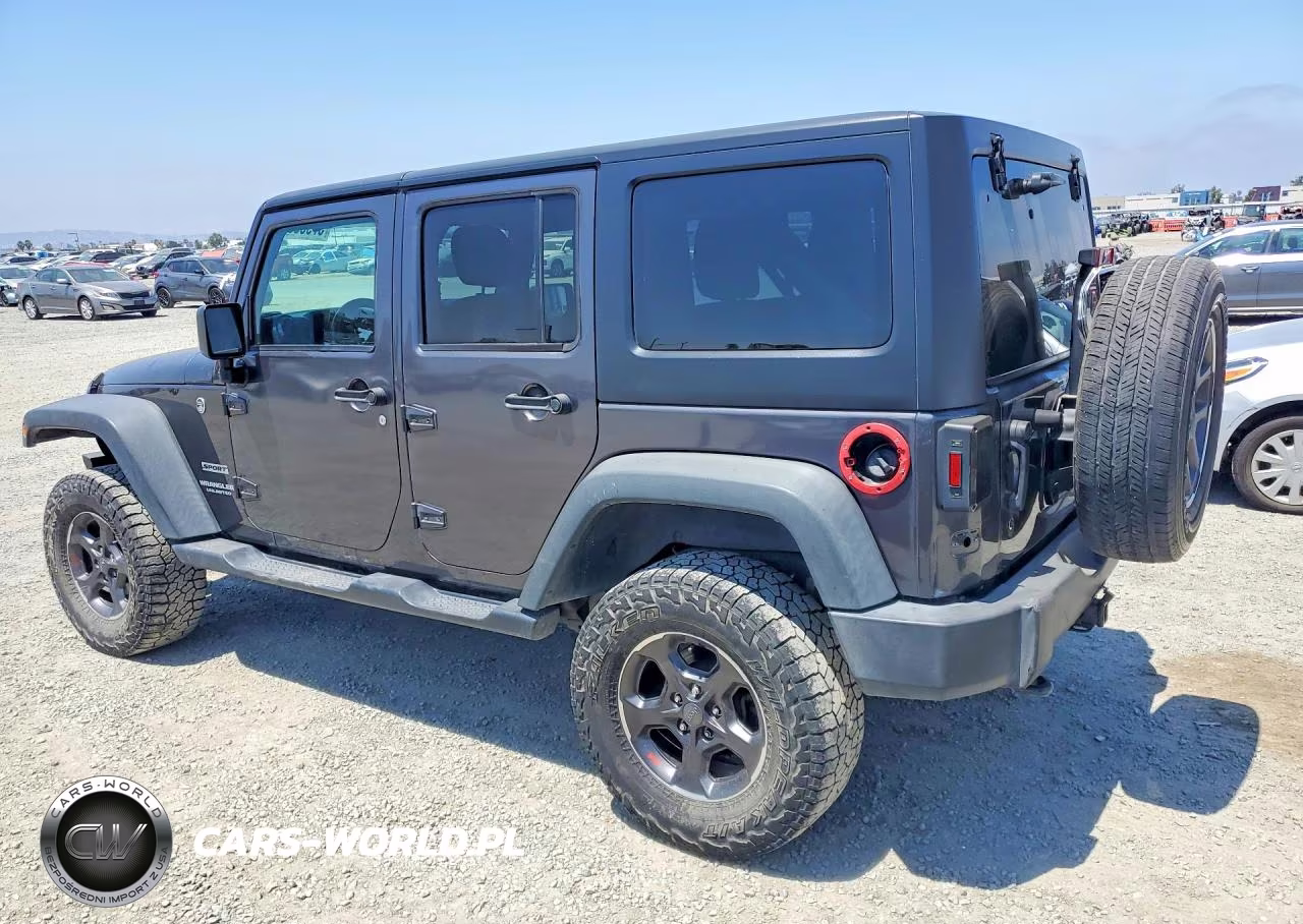 2017 Jeep Wrangler Unlimited Sport 4X4 VIN:1C4BJWDGXHL742948 - 2