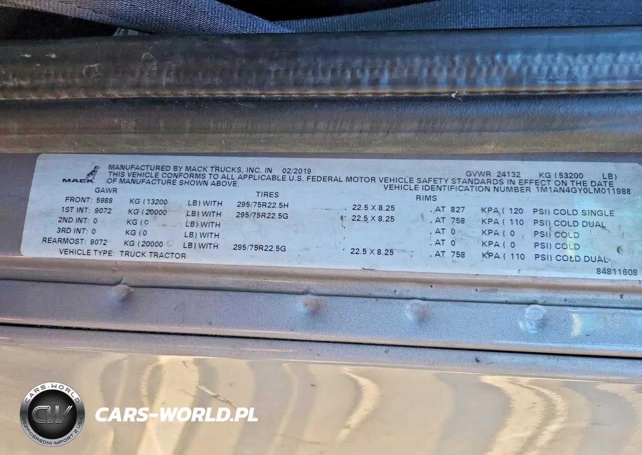 2020 Mack Anthem VIN:1M1AN4GY0LM011988 - 10