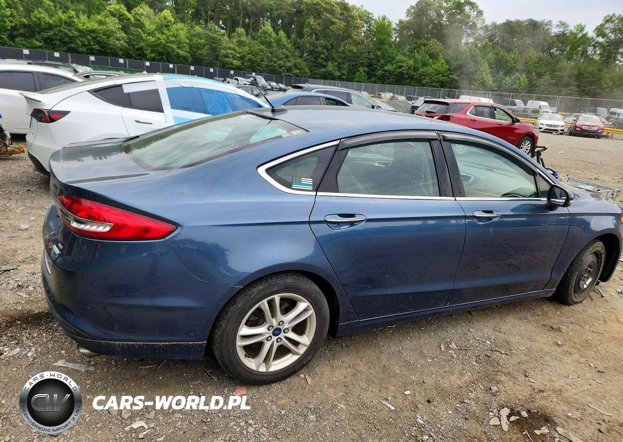 2018 Ford Fusion Se VIN:3FA6P0HD0JR189186 - 3
