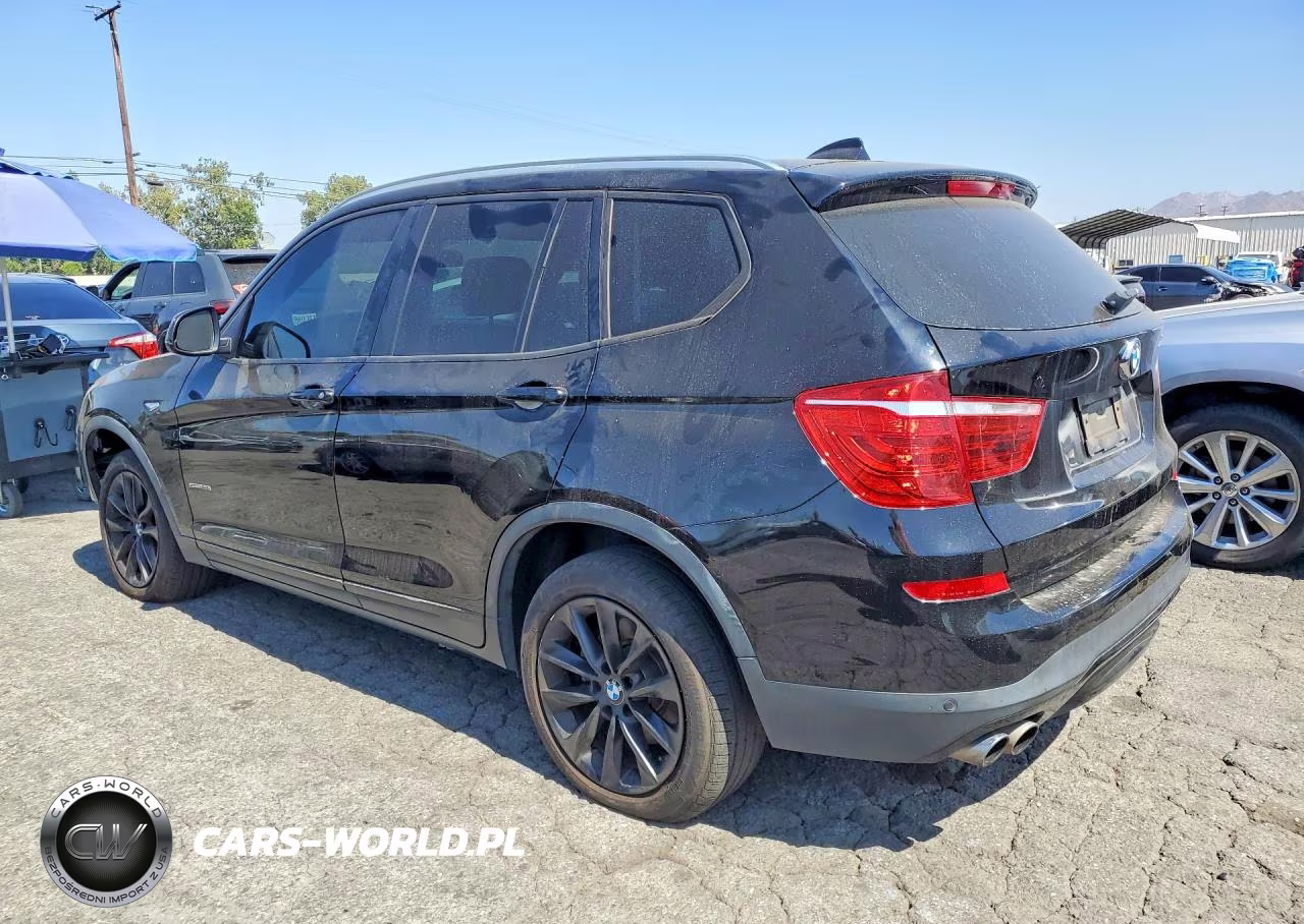 2017 BMW X3 Sdrive28I VIN:5UXWZ7C36H0V86731 - 2