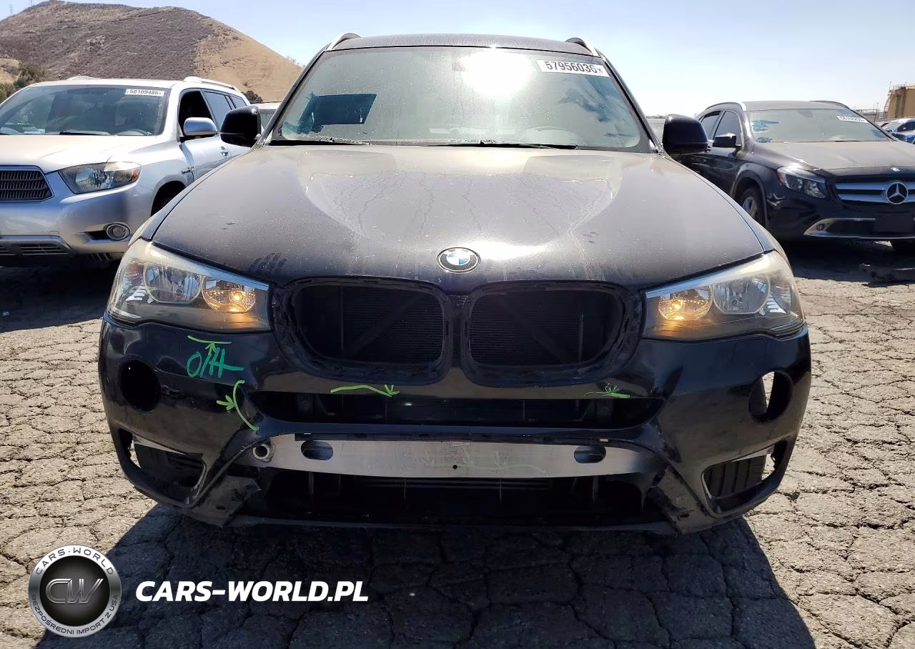 2017 BMW X3 Sdrive28I VIN:5UXWZ7C36H0V86731 - 5