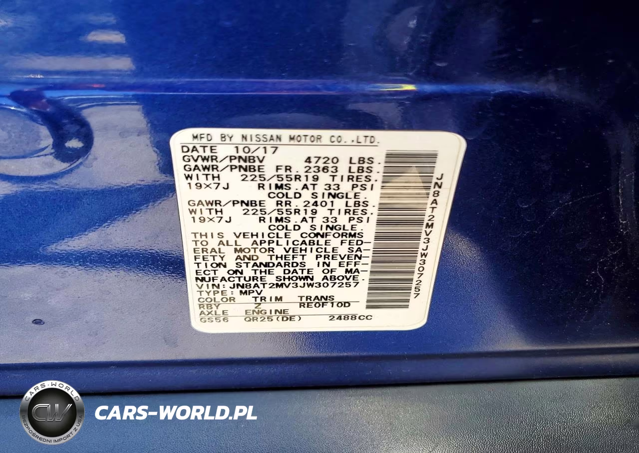 2018 Nissan Rogue Sl VIN:JN8AT2MV3JW307257 - 12