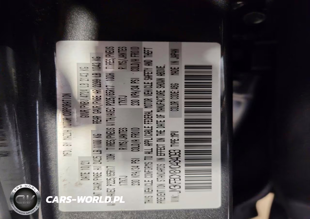 2021 Mazda Cx-5 Touring VIN:JM3KFBCM8M0484093 - 13