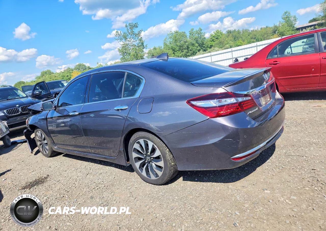 2017 Honda Accord Touring Hybrid VIN:JHMCR6F75HC003401 - 2