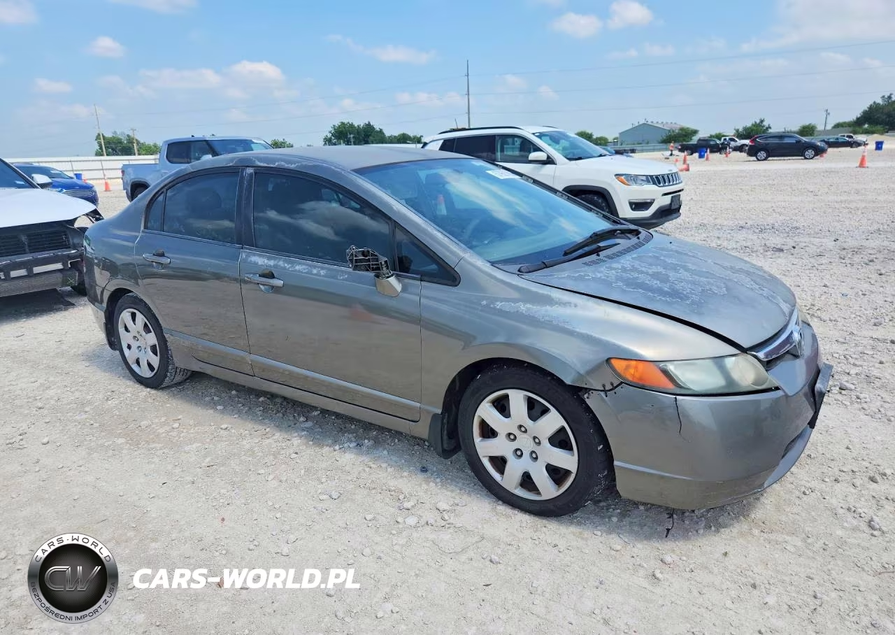 2007 Honda Civic Lx VIN:2HGFA165X7H507074 - 4