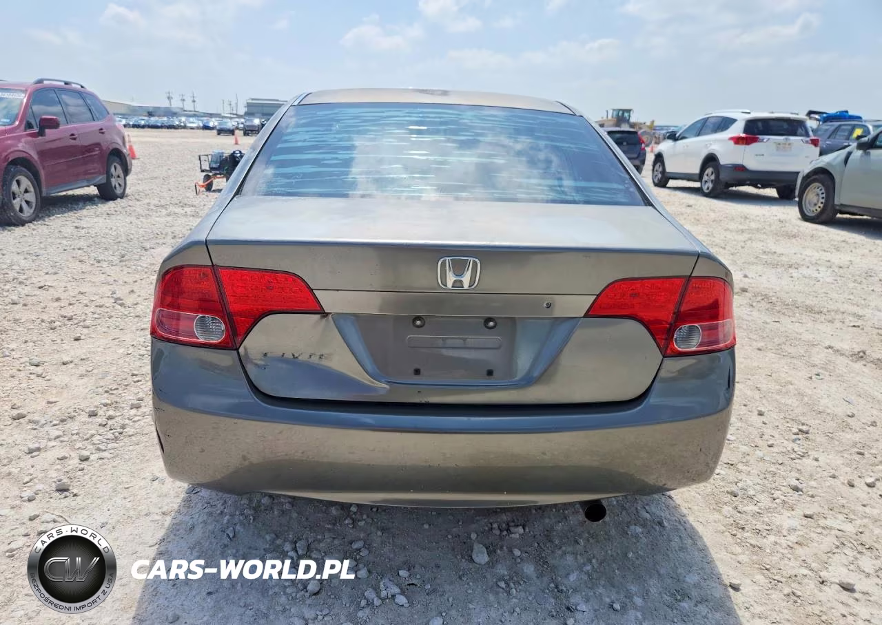 2007 Honda Civic Lx VIN:2HGFA165X7H507074 - 6