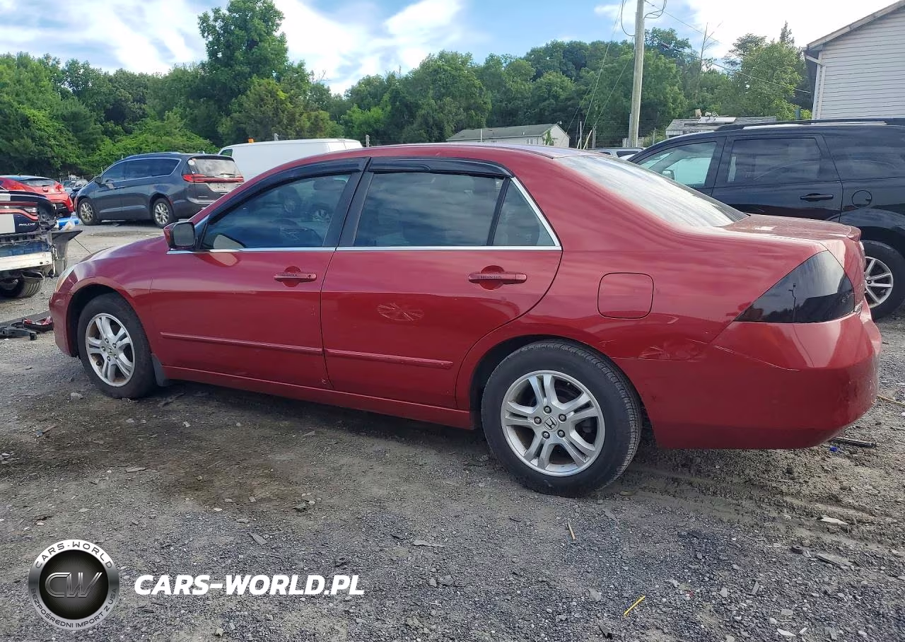 2007 Honda Accord Se VIN:1HGCM56367A184138 - 2