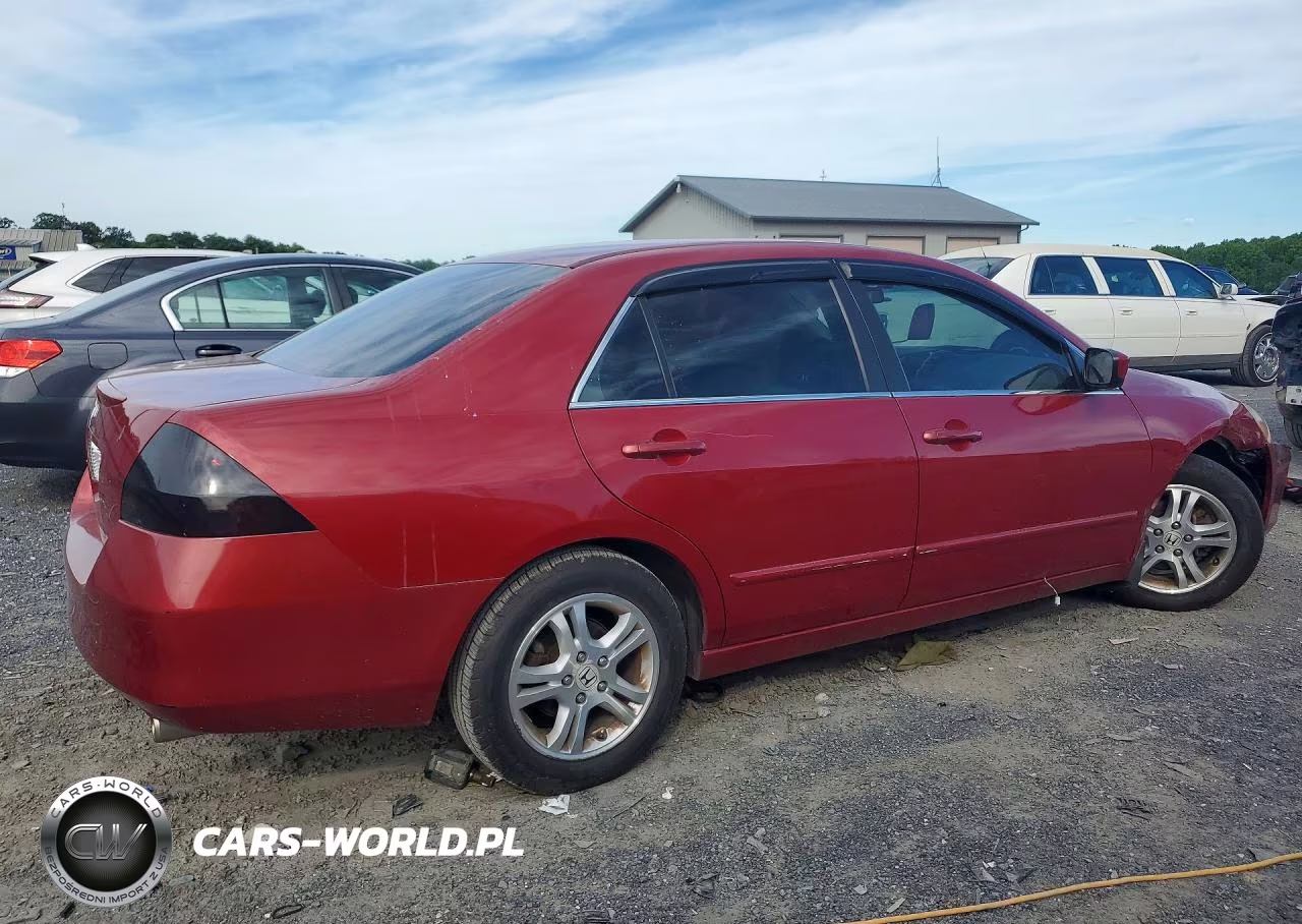 2007 Honda Accord Se VIN:1HGCM56367A184138 - 3