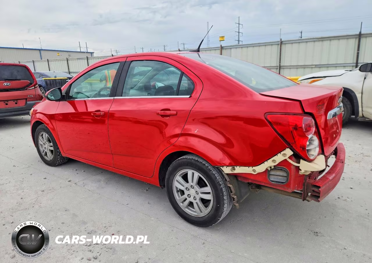 2014 Chevrolet Sonic Lt VIN:1G1JC5SH3E4205882 - 2