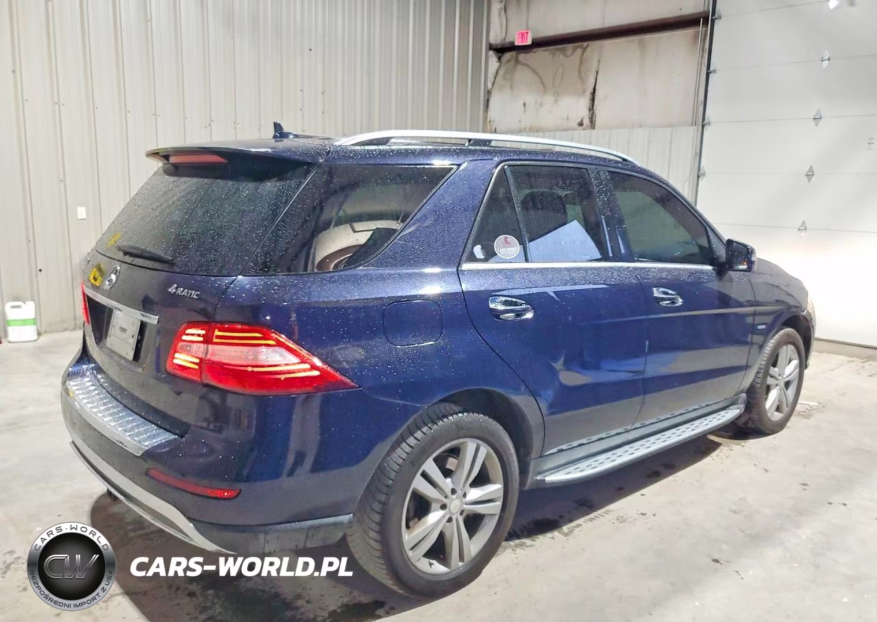 2012 Mercedes-Benz Ml 350 4Matic VIN:4JGDA5HB4CA033322 - 3