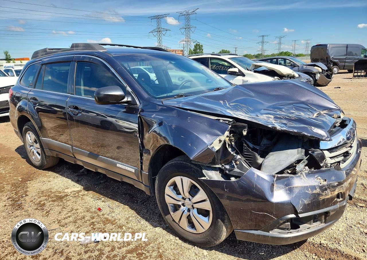 2011 Subaru Outback 2.5I VIN:4S4BRBAC2B3330240 - 4