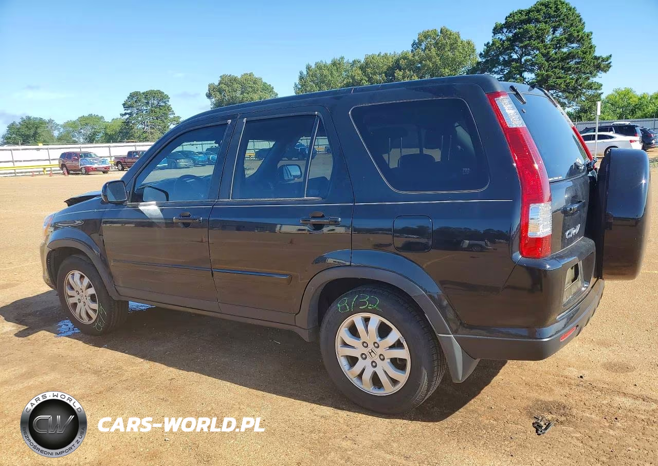 2006 Honda Cr-V Se VIN:JHLRD78996C006848 - 2