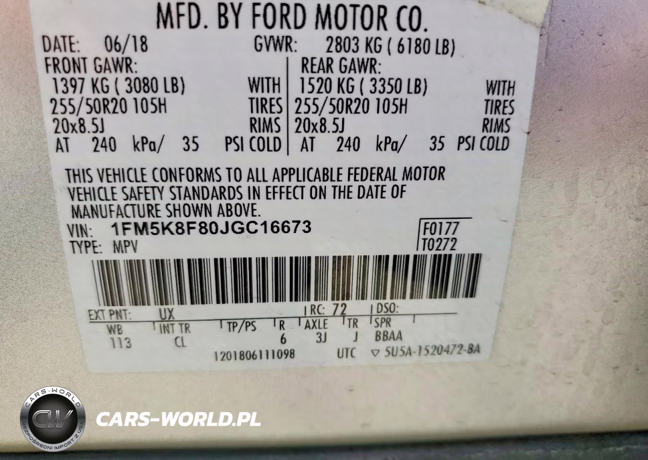2018 Ford Explorer Limited VIN:1FM5K8F80JGC16673 - 14