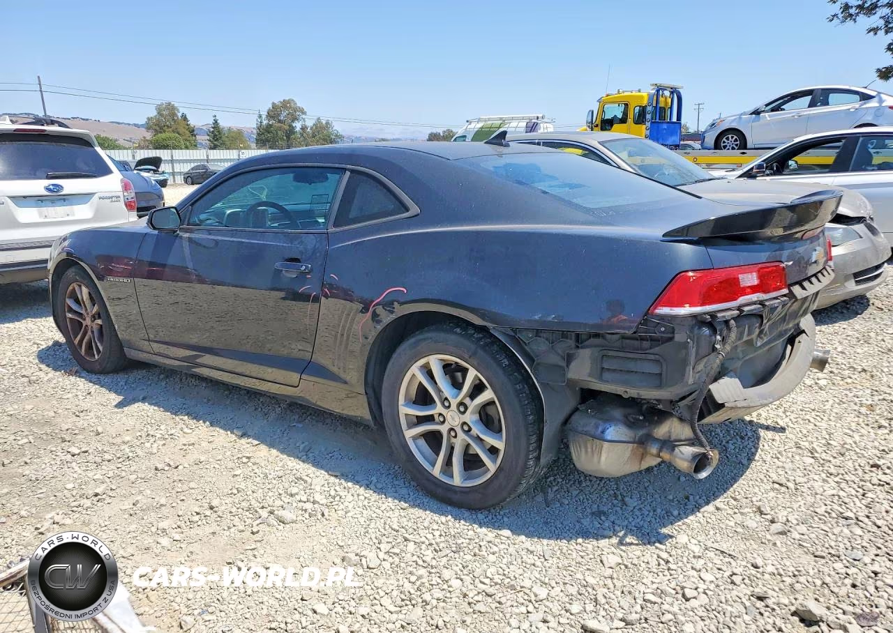 2014 Chevrolet Camaro Ls VIN:2G1FA1E30E9256550 - 2