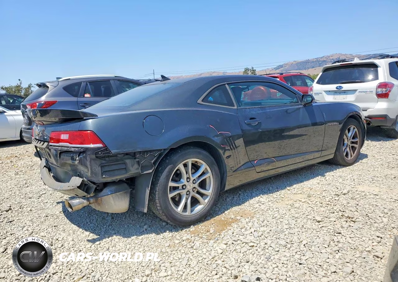 2014 Chevrolet Camaro Ls VIN:2G1FA1E30E9256550 - 3