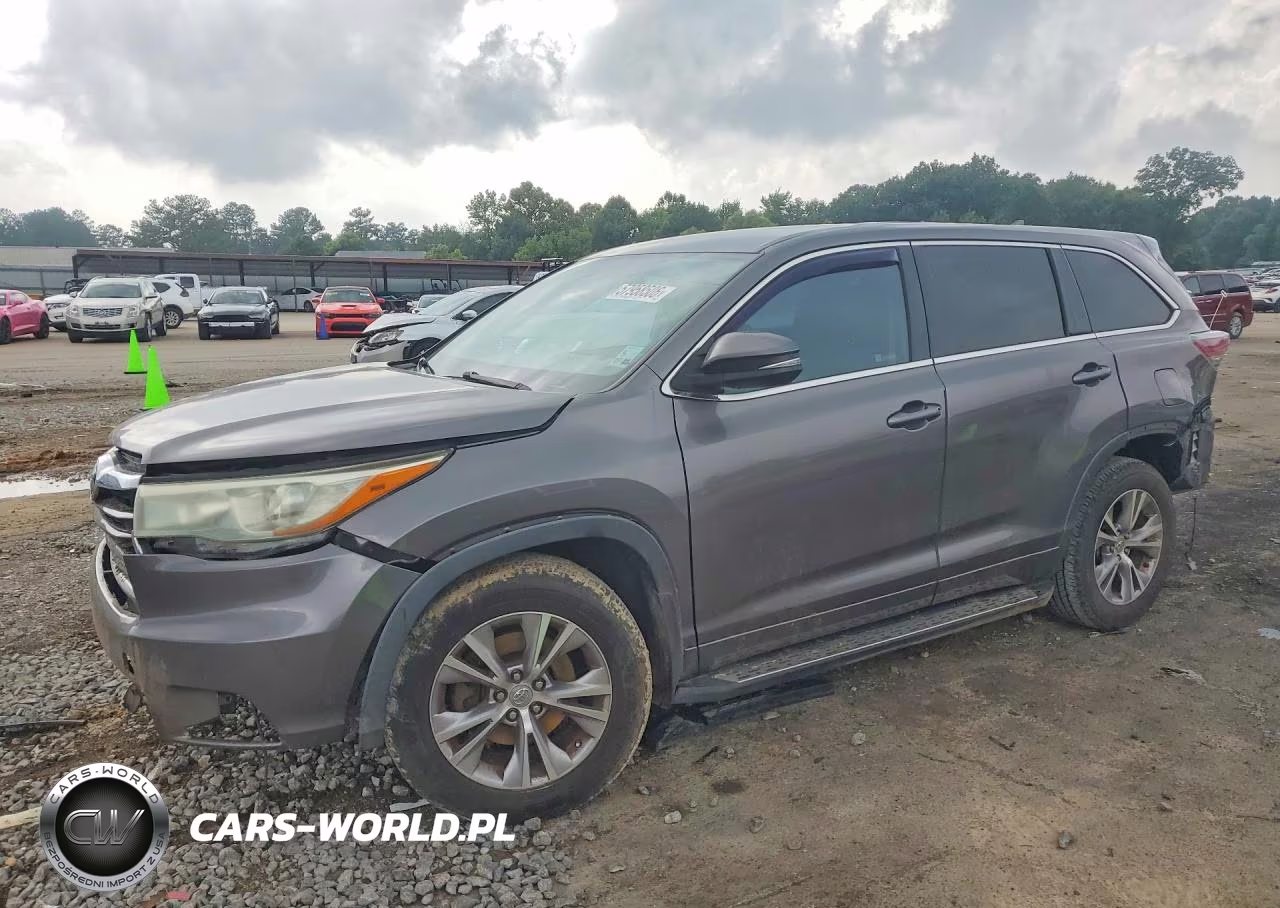 2015 Toyota Highlander Le Plus
