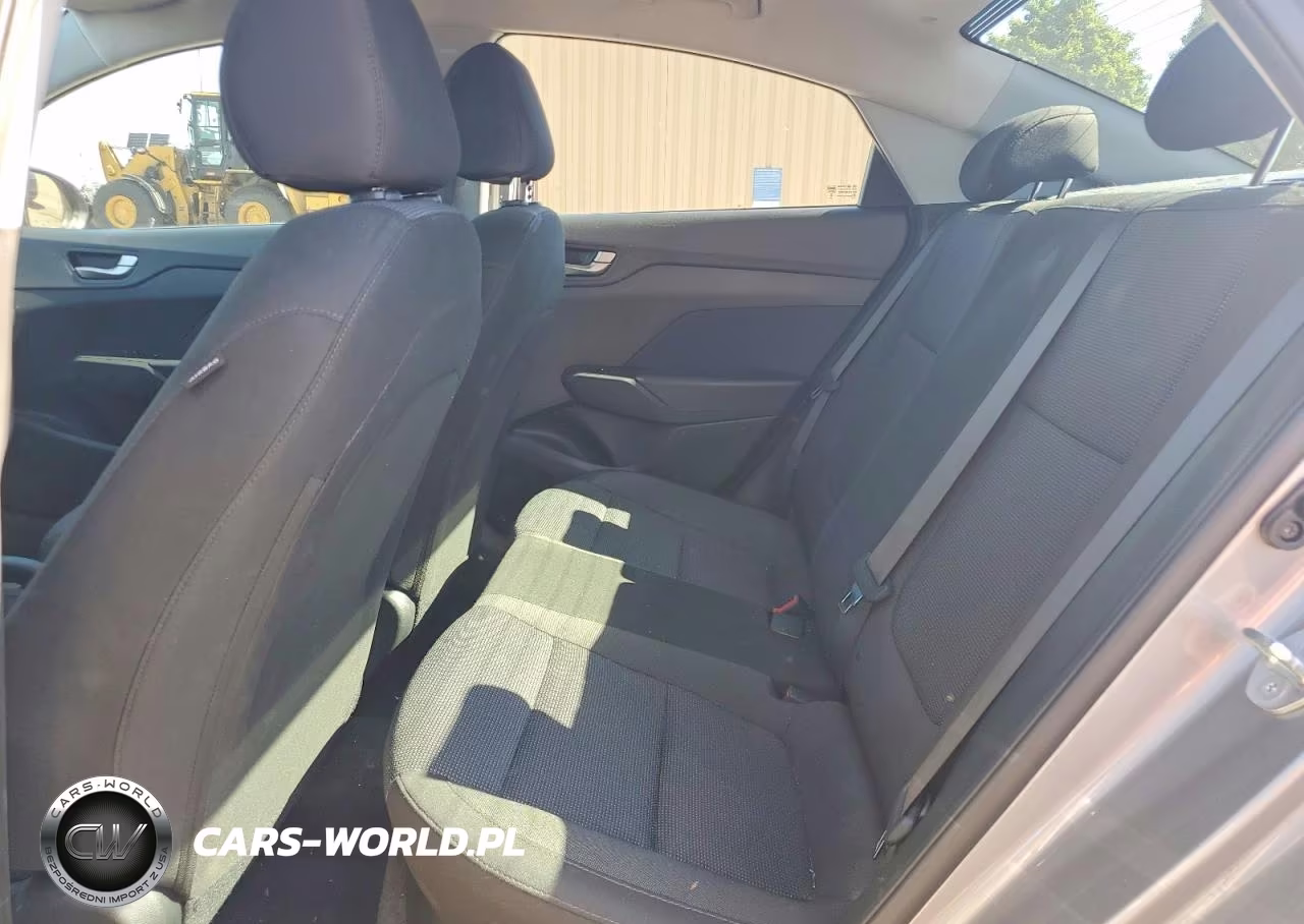 2022 Hyundai Accent Se VIN:3KPC24A62NE173440 - 10