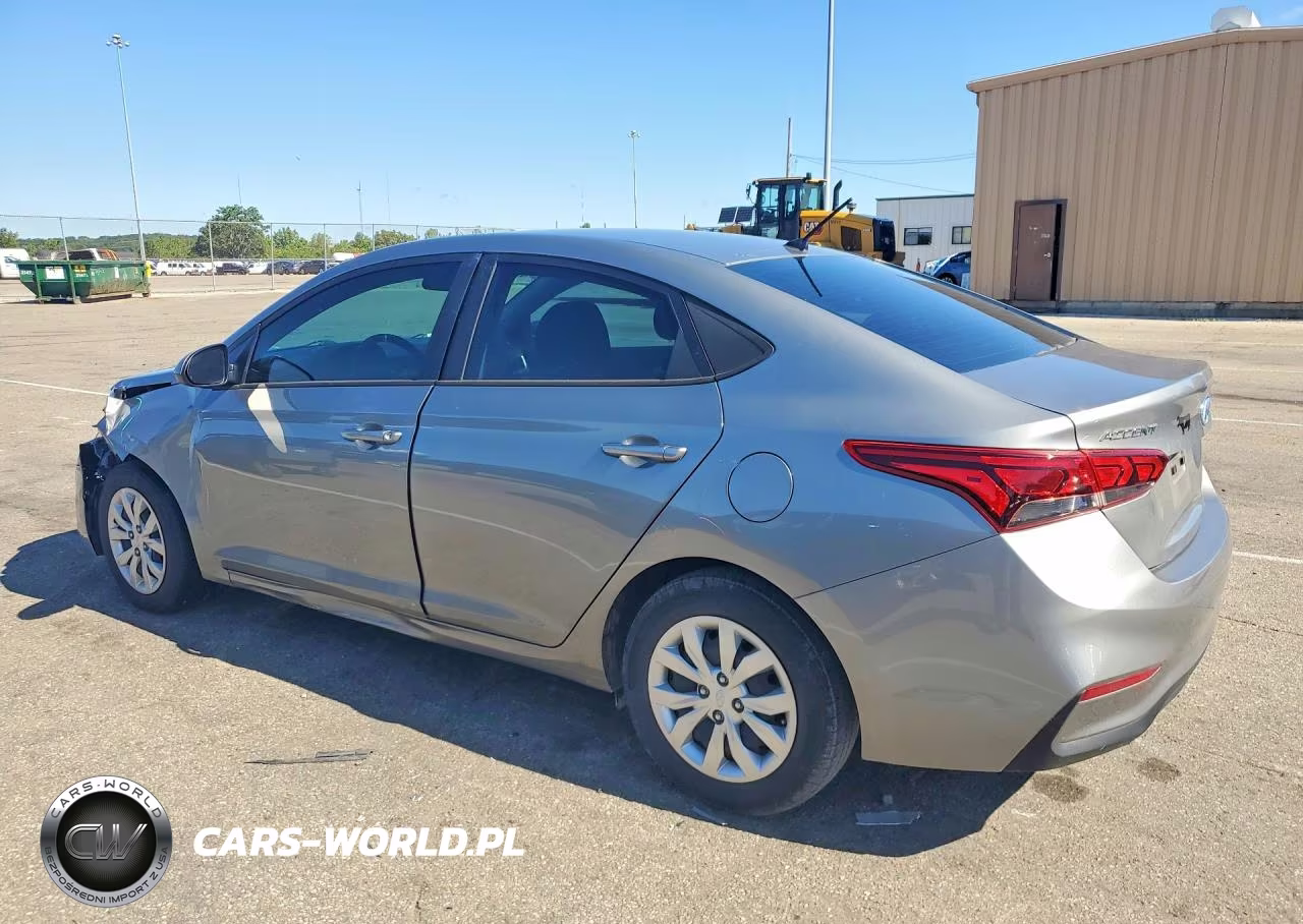2022 Hyundai Accent Se VIN:3KPC24A62NE173440 - 2