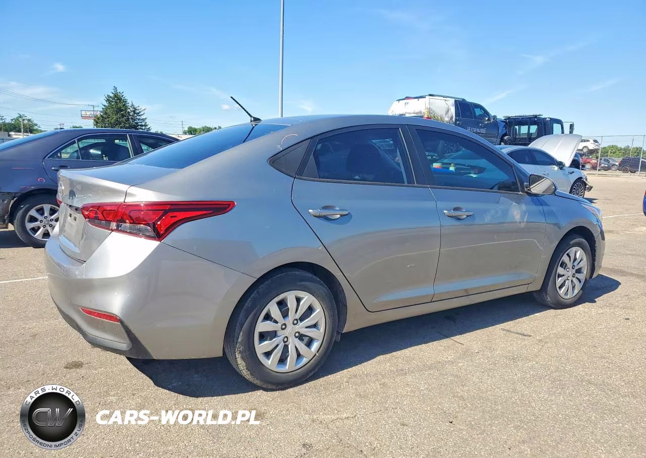2022 Hyundai Accent Se VIN:3KPC24A62NE173440 - 3
