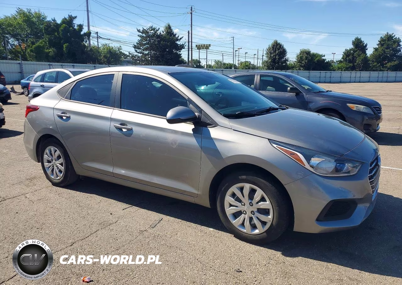 2022 Hyundai Accent Se VIN:3KPC24A62NE173440 - 4