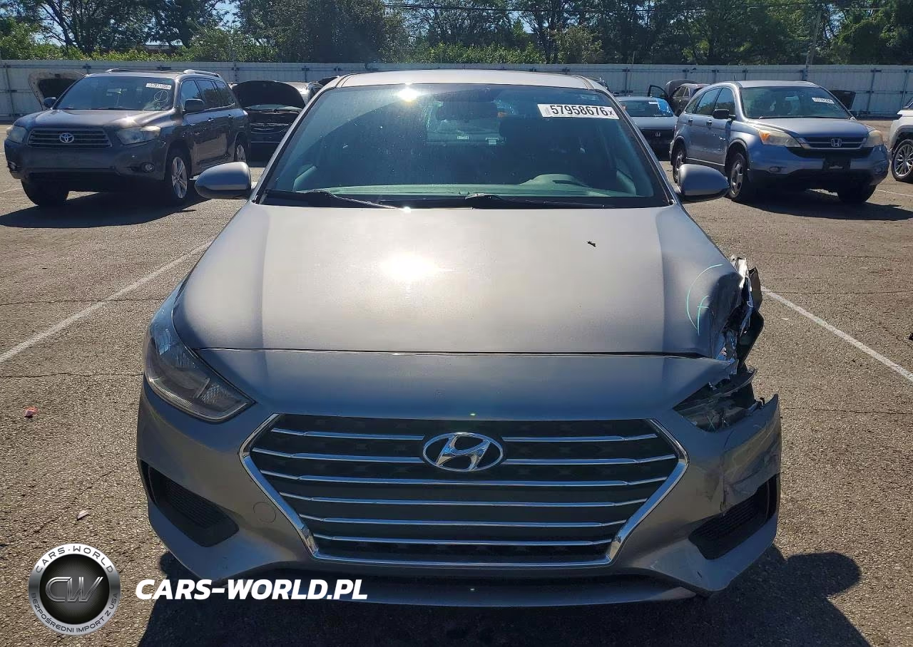 2022 Hyundai Accent Se VIN:3KPC24A62NE173440 - 5