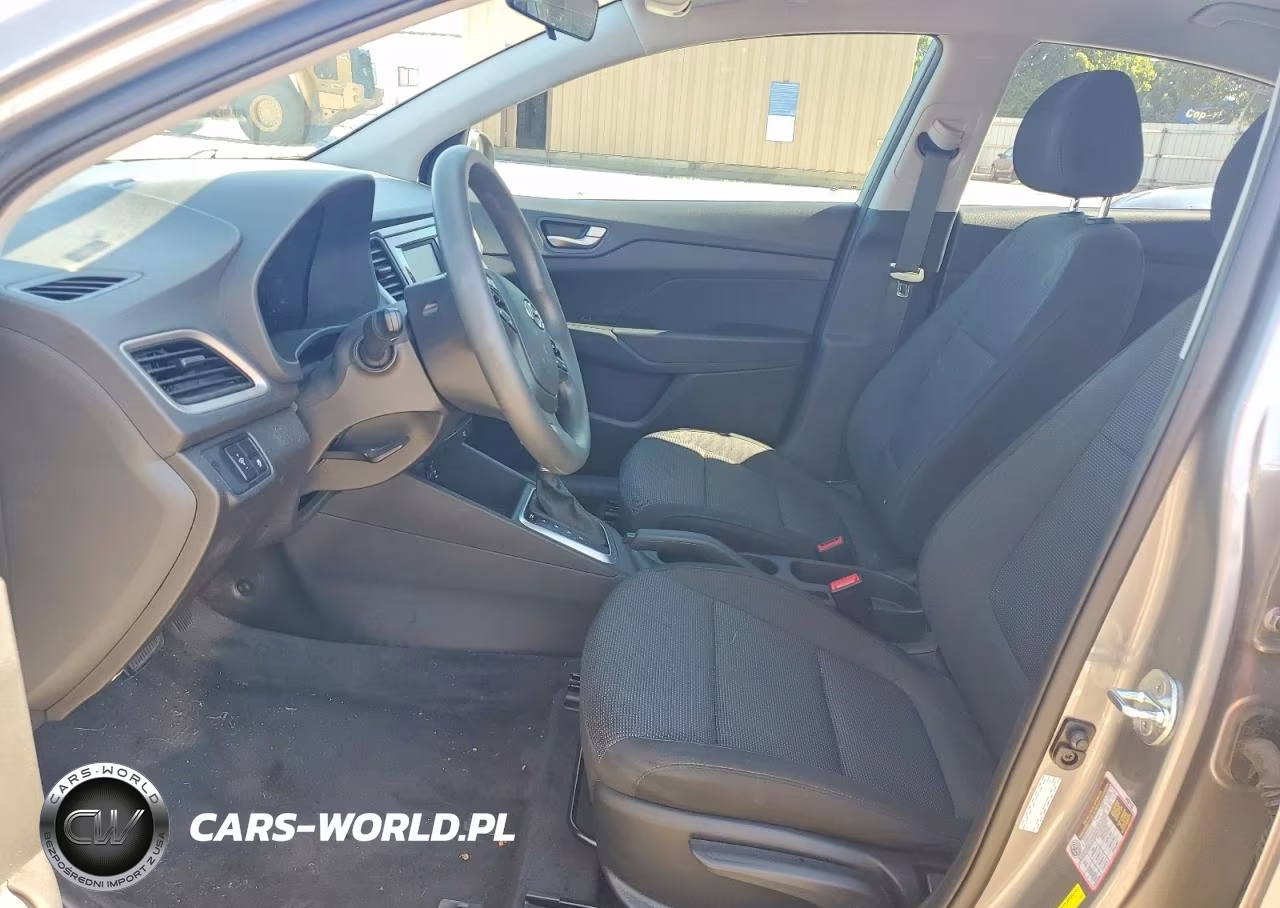 2022 Hyundai Accent Se VIN:3KPC24A62NE173440 - 7