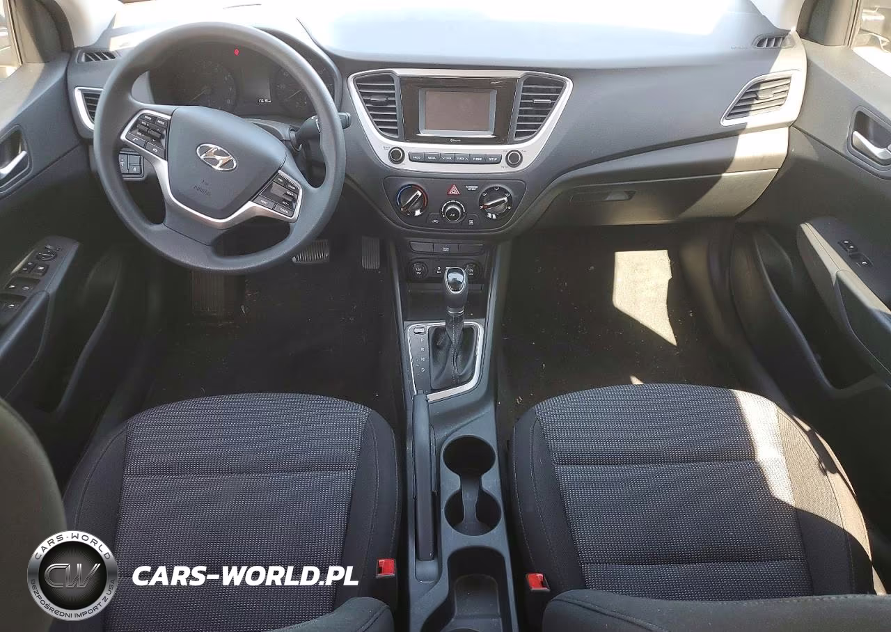 2022 Hyundai Accent Se VIN:3KPC24A62NE173440 - 8