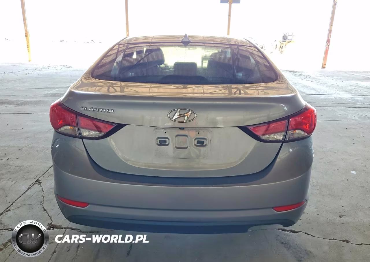 2015 Hyundai Elantra Se VIN:KMHDH4AE2FU226632 - 6
