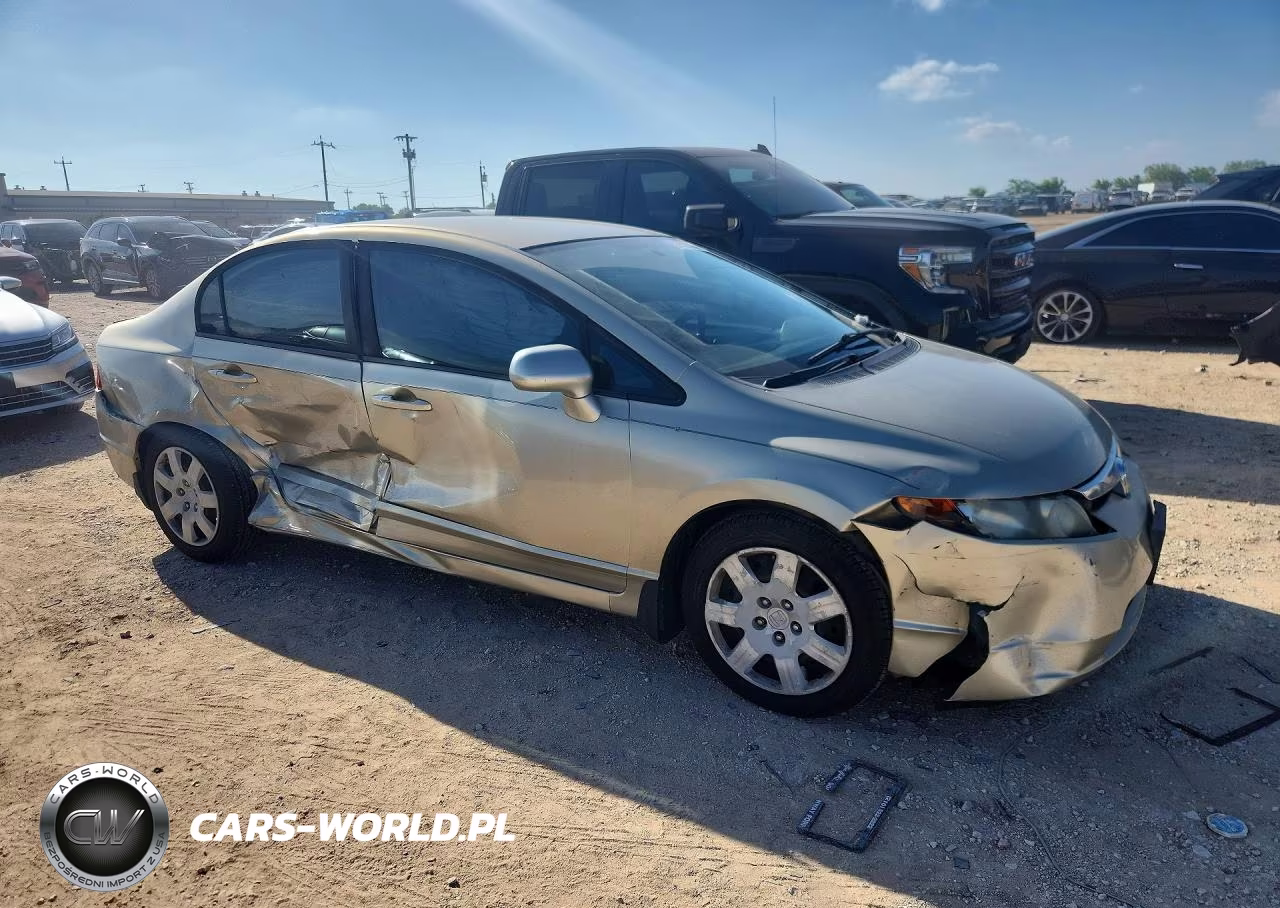2008 Honda Civic Lx VIN:1HGFA16538L099568 - 4