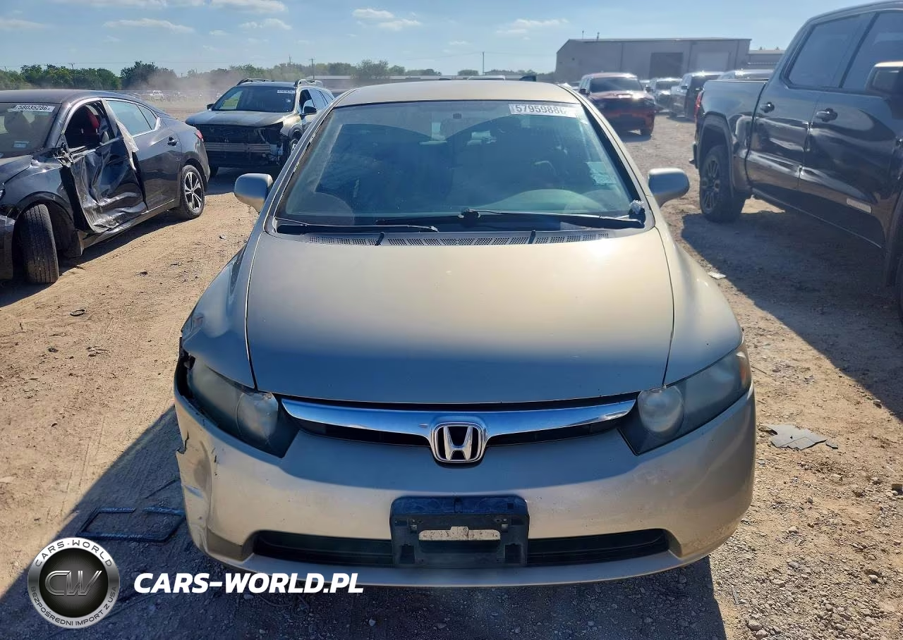 2008 Honda Civic Lx VIN:1HGFA16538L099568 - 5