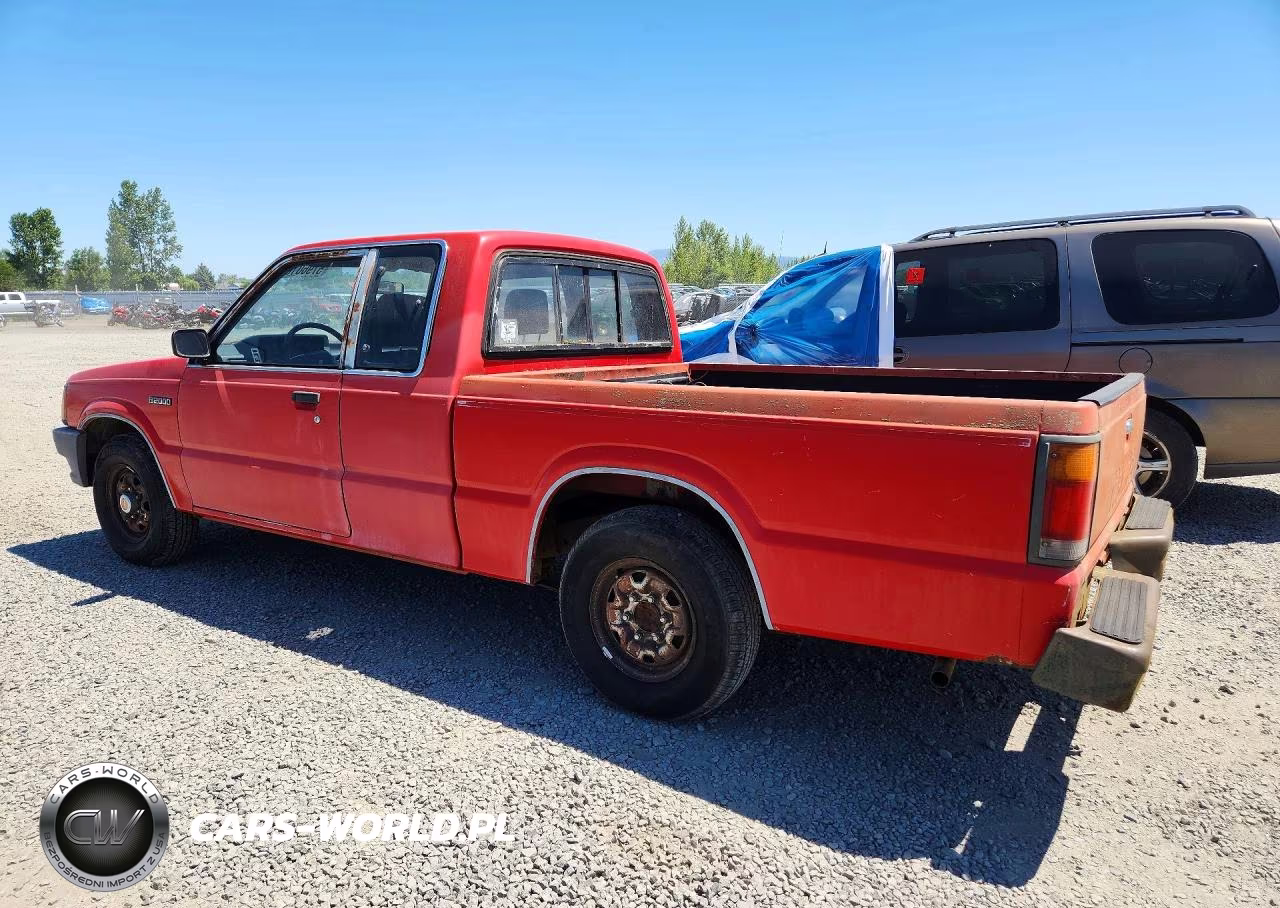 1986 Mazda B2000 Long Bed VIN:JM2UF3112G0634246 - 2