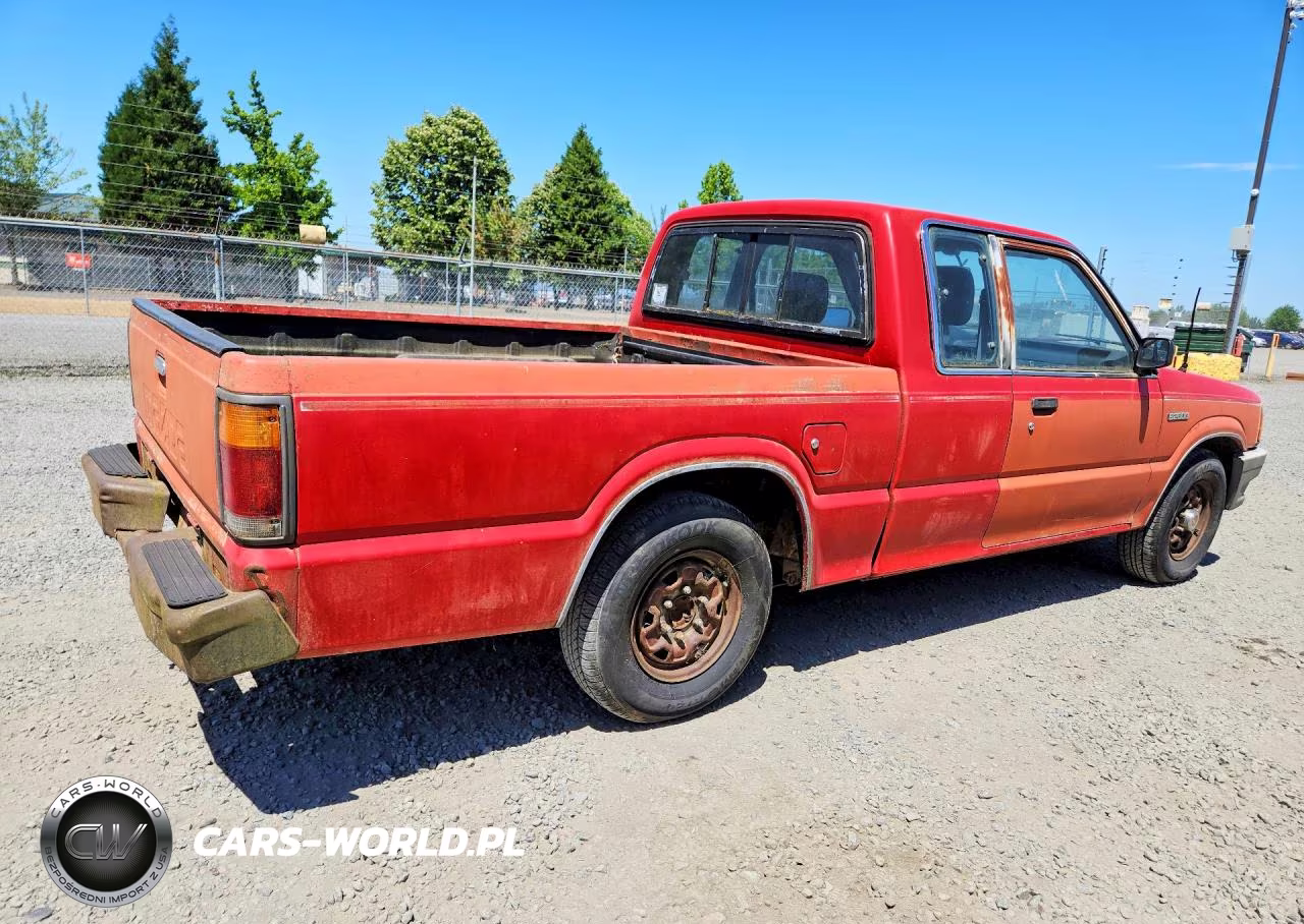1986 Mazda B2000 Long Bed VIN:JM2UF3112G0634246 - 3