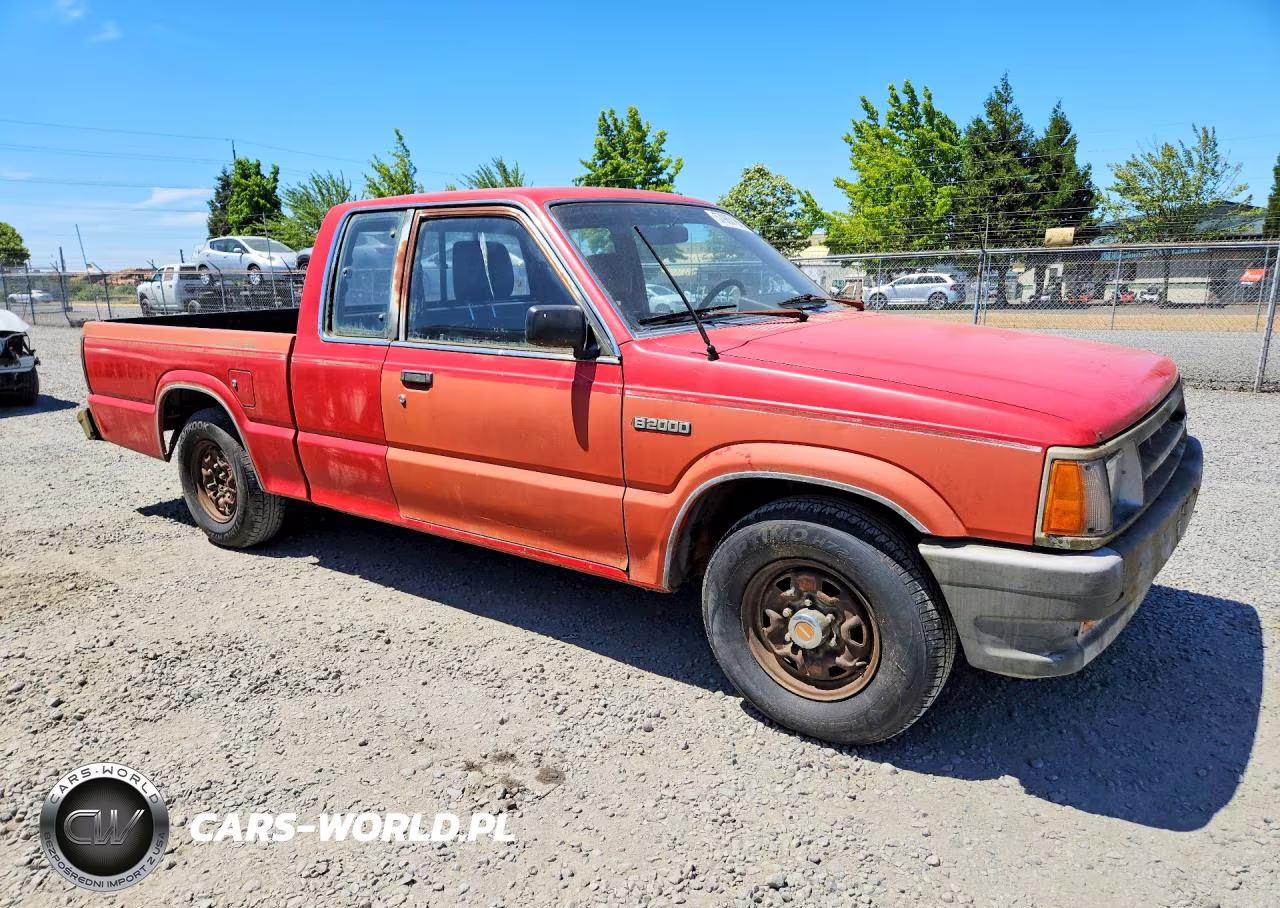 1986 Mazda B2000 Long Bed VIN:JM2UF3112G0634246 - 4