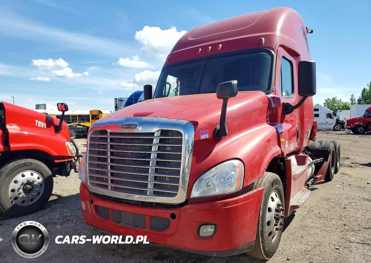 2017 Freightliner Cascadia 125" Sleeper Cab Semi Truck VIN:3AKJGLDR0HSGP6386 - 2