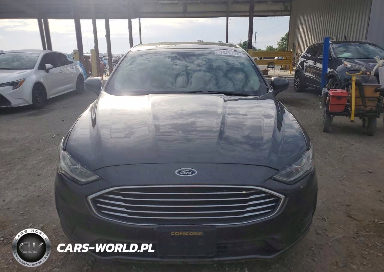 2020 Ford Fusion Se VIN:3FA6P0LU4LR263946 - 5