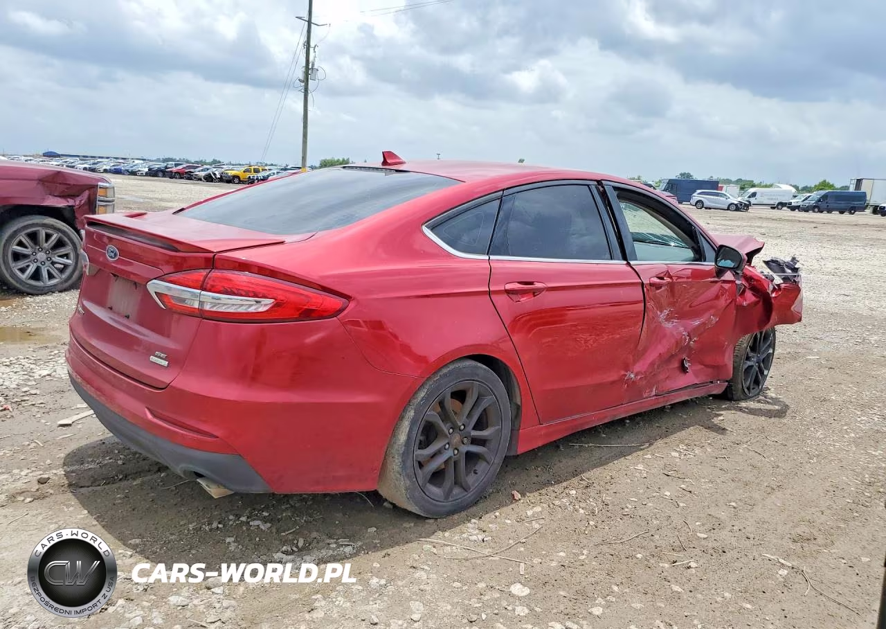 2020 Ford Fusion Se VIN:3FA6P0HD0LR111185 - 3