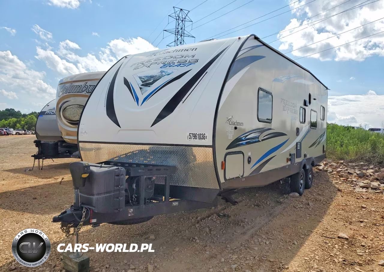 2017 Forest River Freedom Express Camper VIN:5ZT2FESB6HA025699 - 2