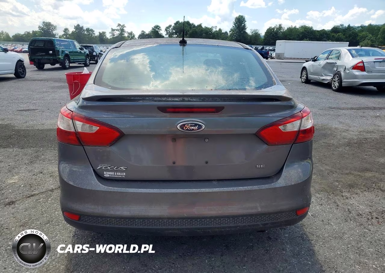 2013 Ford Focus Se VIN:1FADP3F20DL103825 - 6