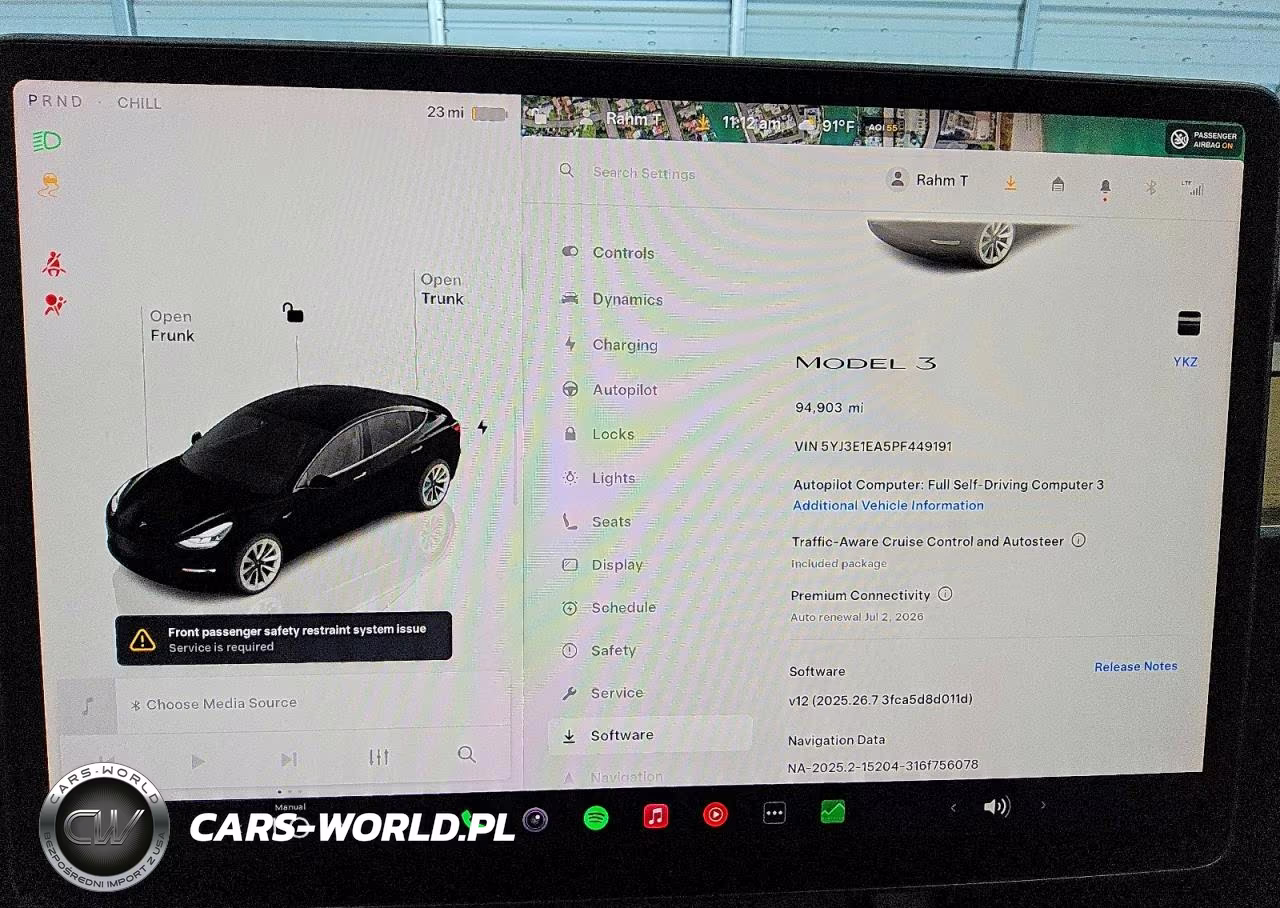 2023 Tesla Model 3 VIN:5YJ3E1EA5PF449191 - 9