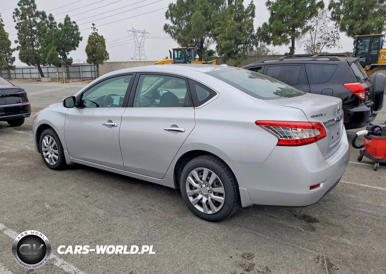 2015 Nissan Sentra S VIN:3N1AB7APXFL680295 - 2