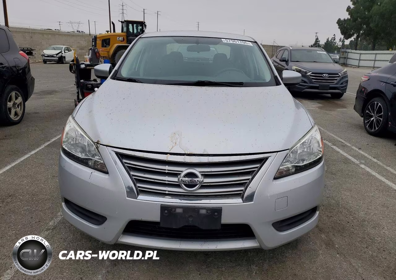 2015 Nissan Sentra S VIN:3N1AB7APXFL680295 - 5