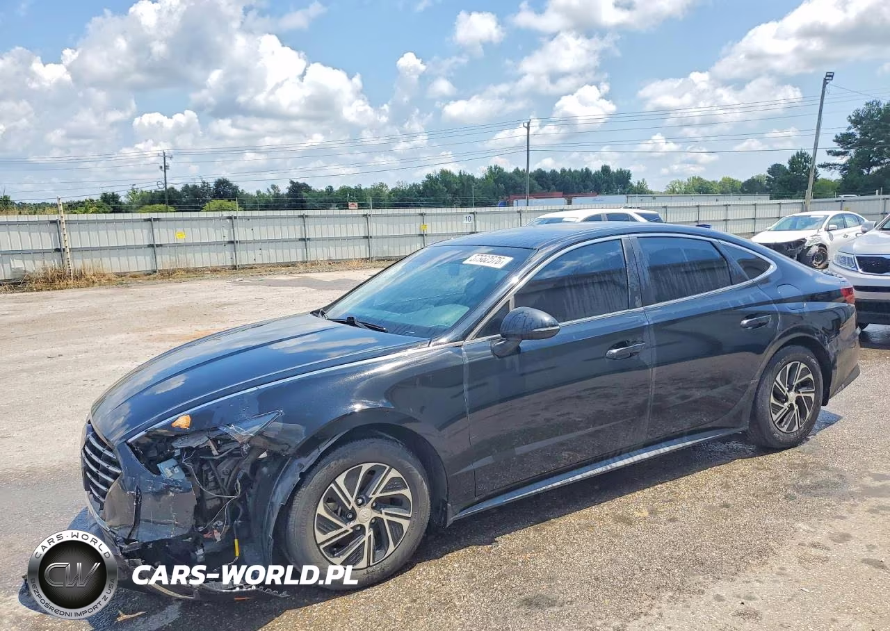 2022 Hyundai Sonata Hybrid Blue