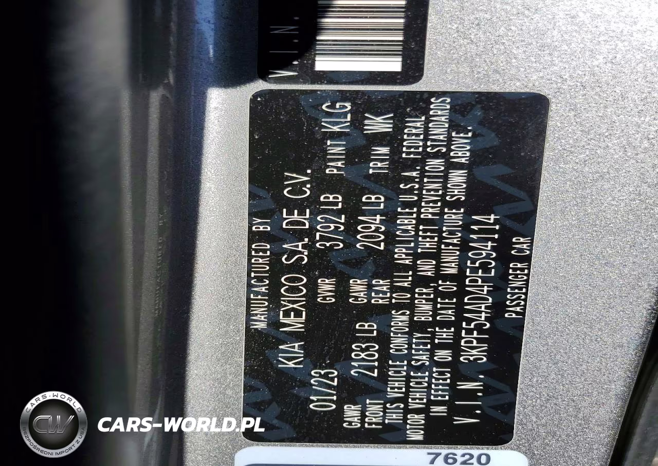 2023 Kia Forte Gt Line VIN:3KPF54AD4PE594114 - 12